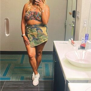 Camo Skort
